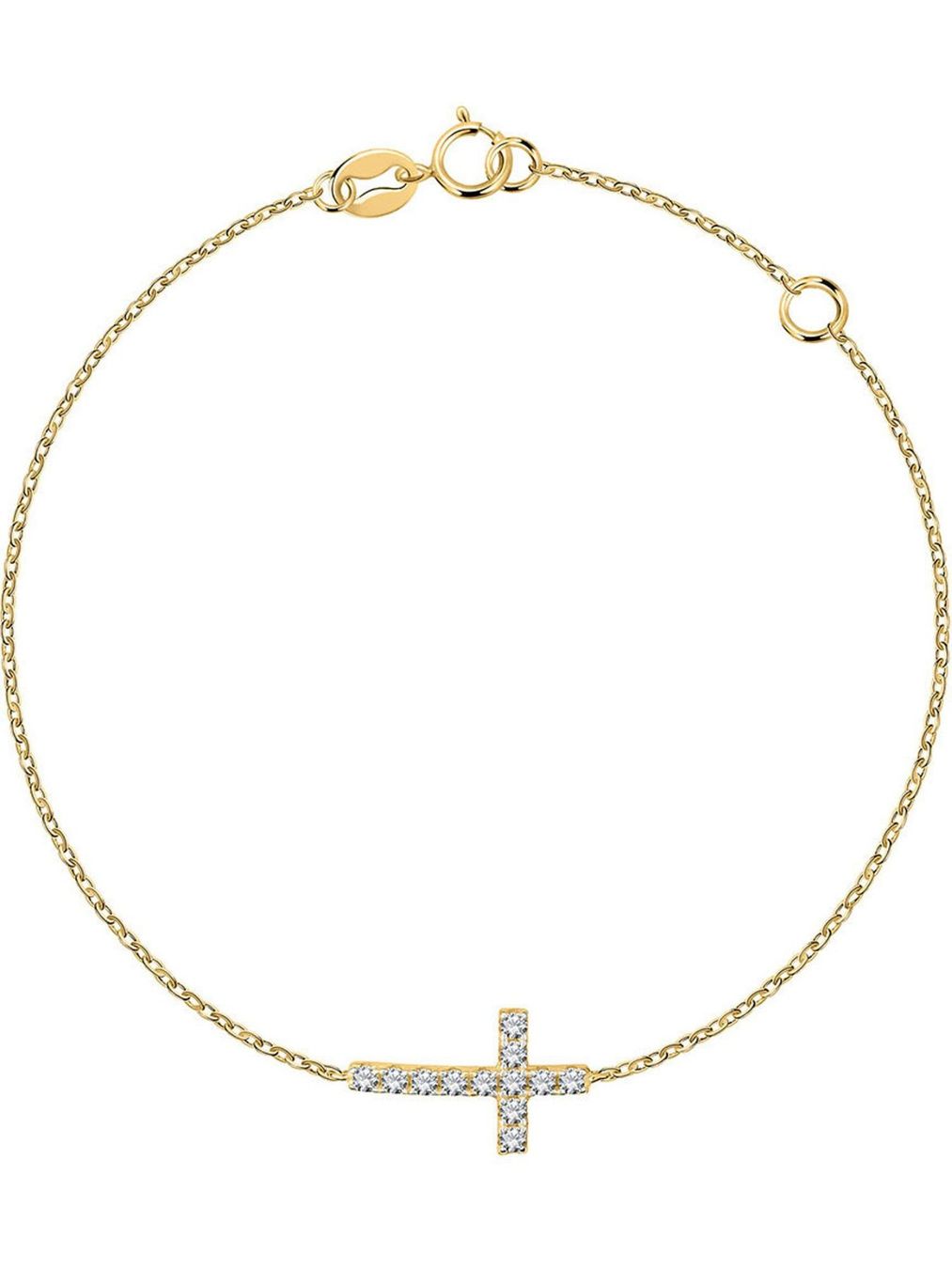 Bracciali & Braccialetti: Armband aus Gold Kreuz – Nuovo e nell'imballaggio originale da Hemmental venduto da Royalgold