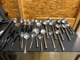 Lot Schöpfbesteck 30 Teilig