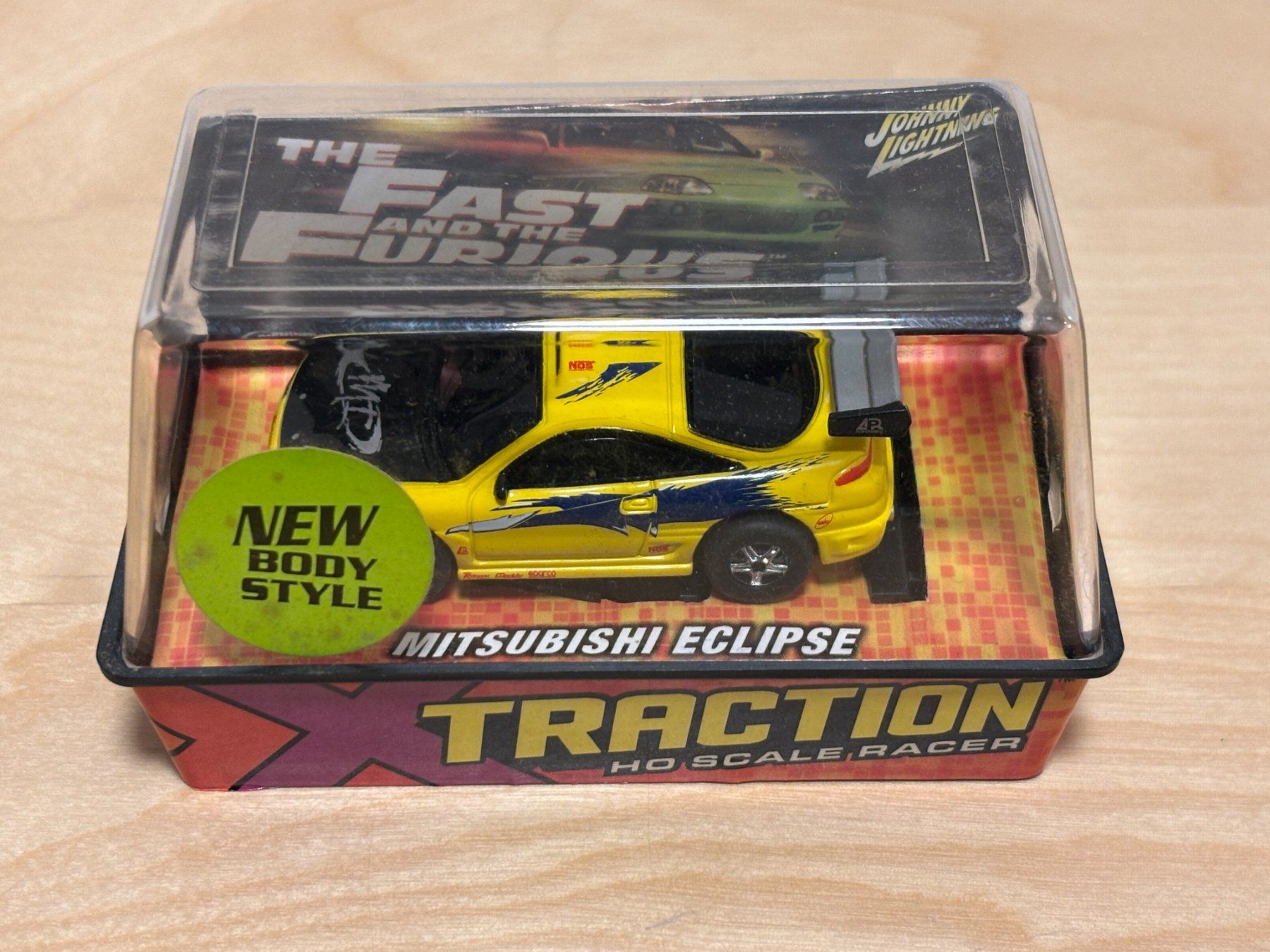 Rennbahnen: Johnny Lightning Eclipse gelb "The Fast and Furious" – Neu (gemäss Beschreibung) aus Bülach von h0slotch