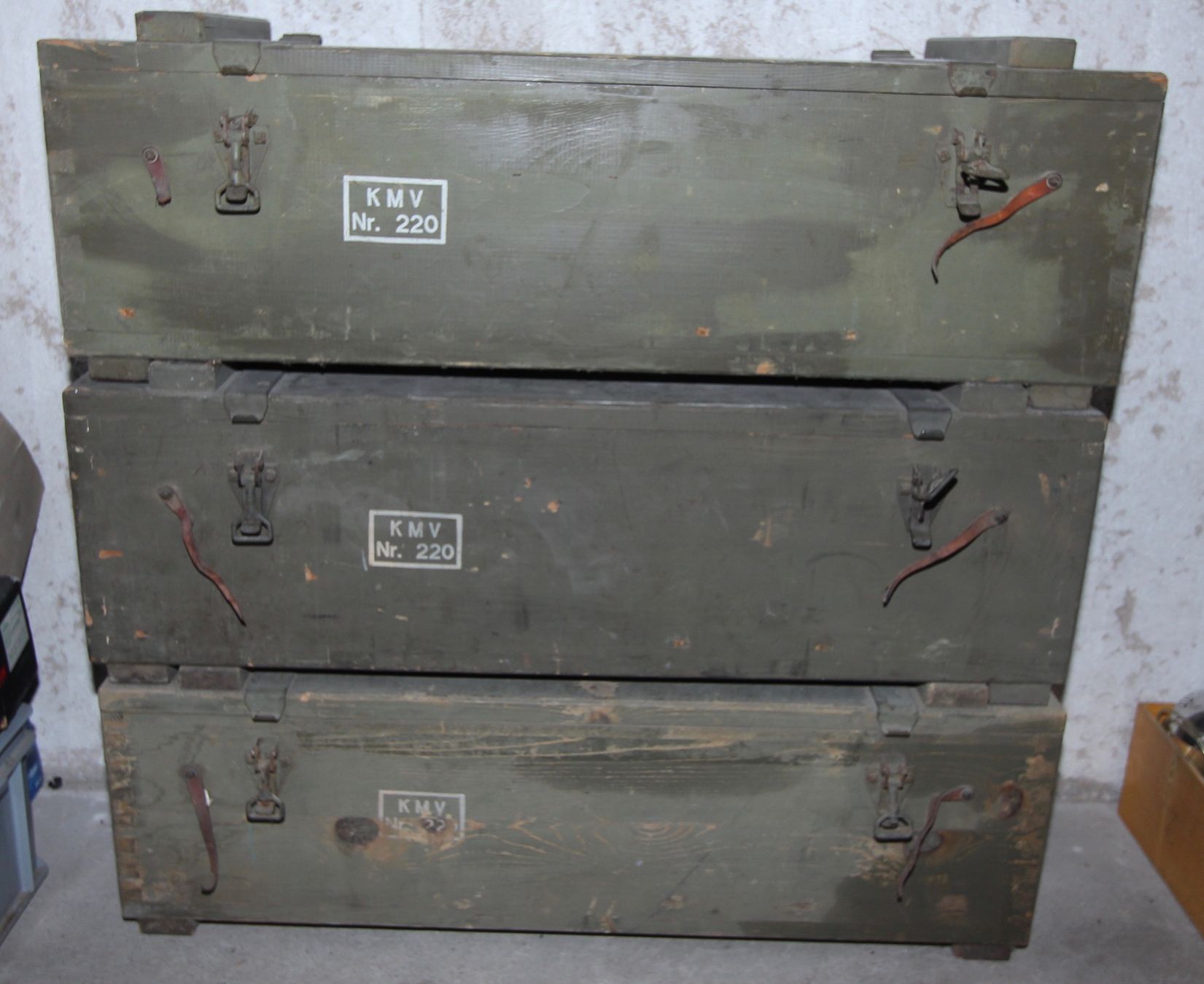 Transportkisten: Caisse militaire suisse – Gebraucht aus Delémont von Cannonus 1