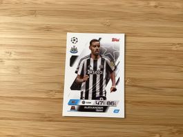 Topps Match Attax Card - Alexander Isak - Newcastle