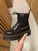 Dr. Martens Stiefel Jadon schwarz Lackleder Grösse 37