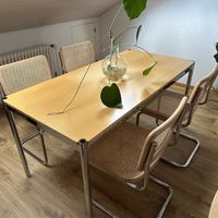 USM Haller Tisch 75x150 cm Birke