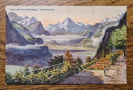 Seelisberg Hotel Bellevue Gartenterrasse