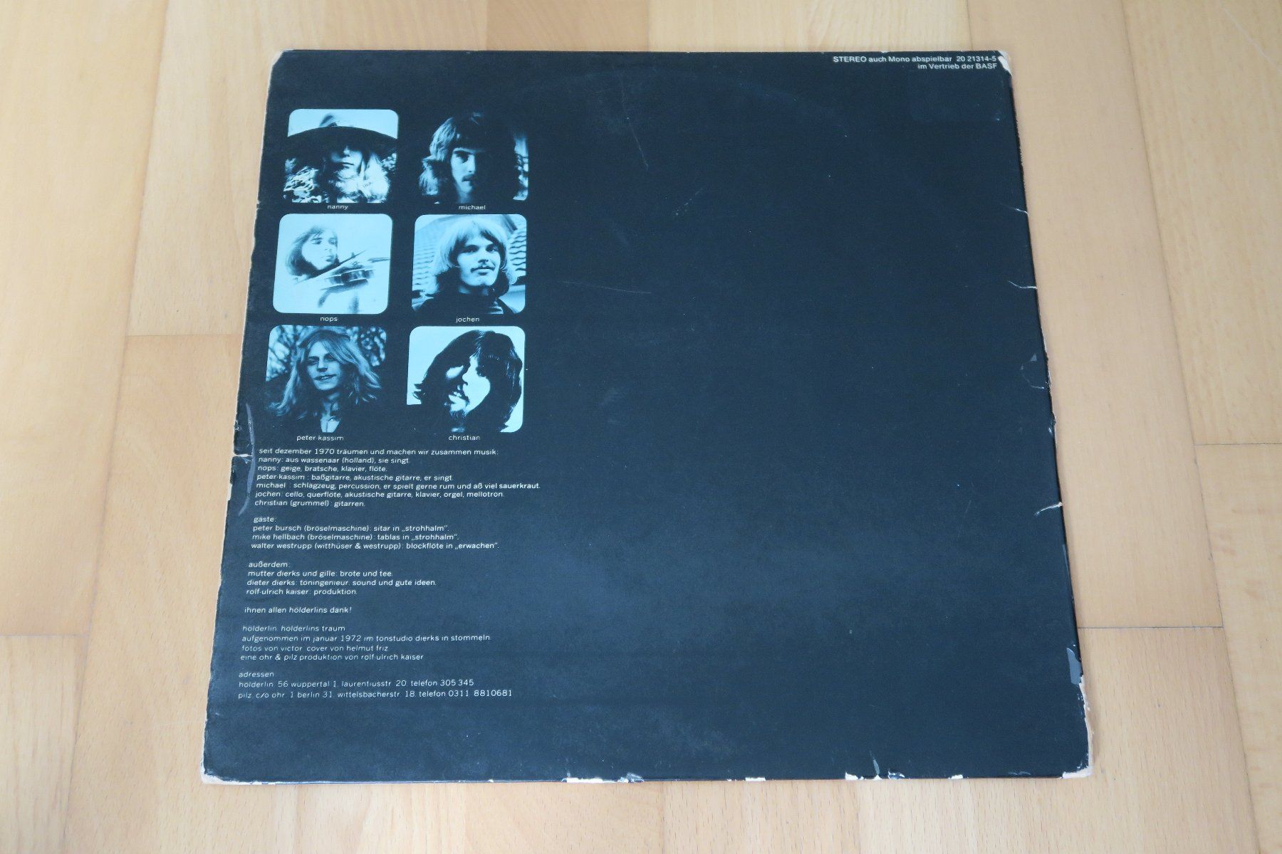 Dischi in vinile: Hölderlin – Hölderlins Traum – Usato da Thun venduto da Karibu70 2