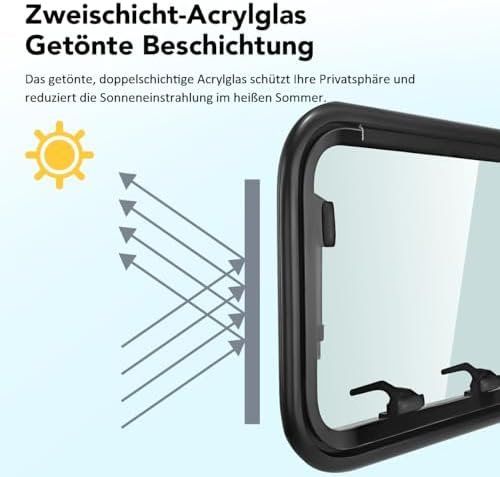 Fenêtres: Wohnmobilfenster 70x30cm – Neuf avec emballage d'origine à Hundwil par Equiply 7