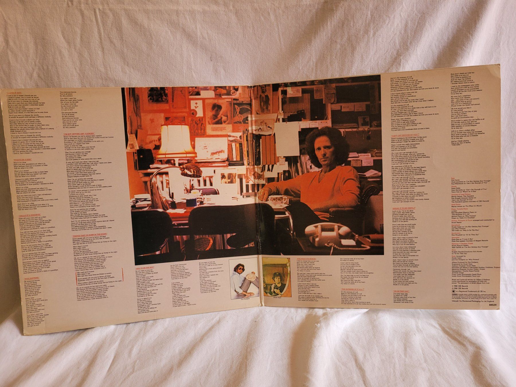 Dischi in vinile: Vinyle 33T Gilbert O'Sullivan "Off Centre" CBS Records – Usato da la Chaux-de-Fonds venduto da Lampe 1