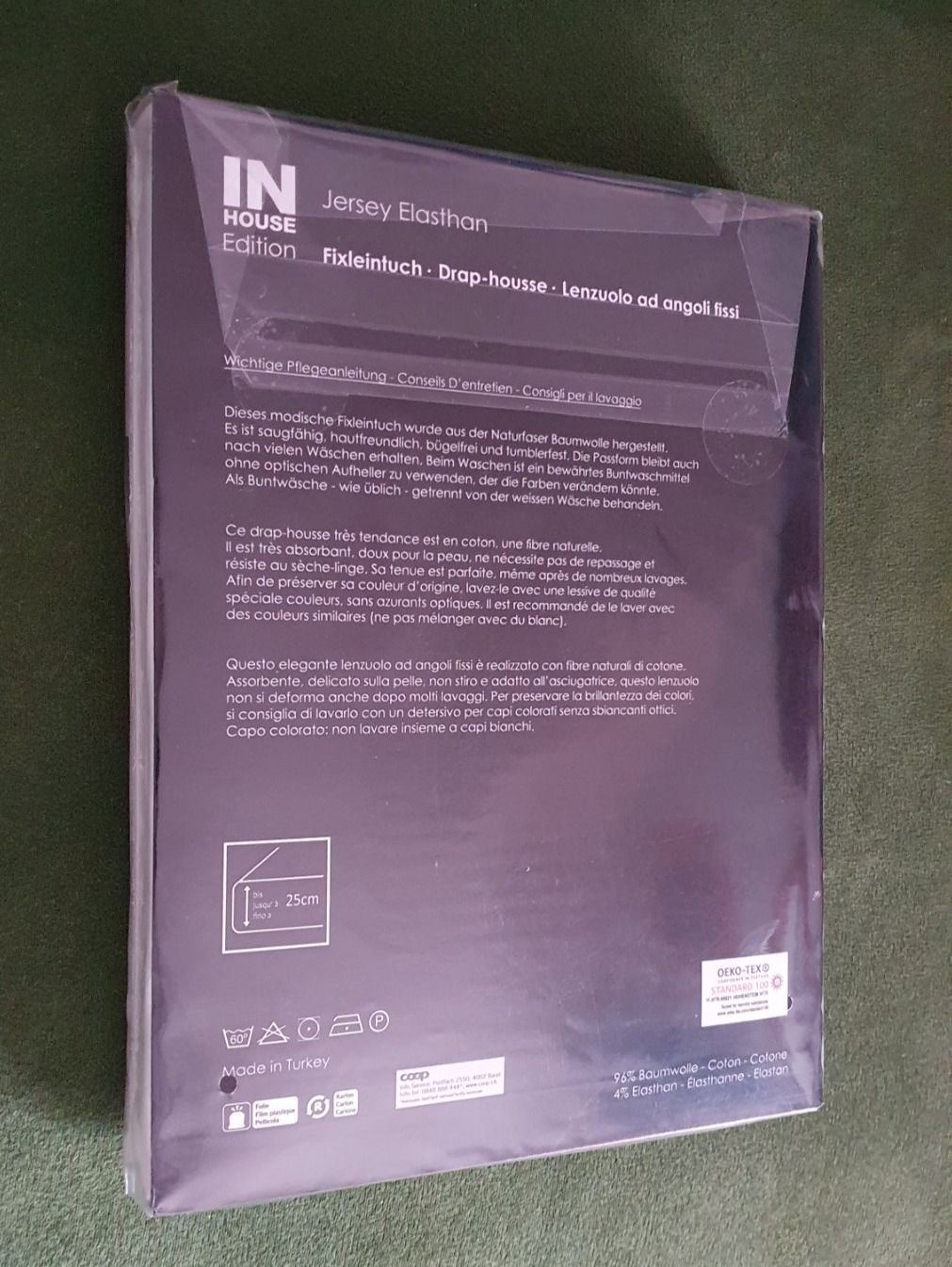 Biancheria da letto: Fixleintuch, 90-100 x 200, neu – Nuovo e nell'imballaggio originale da Muttenz venduto da pixopus 1
