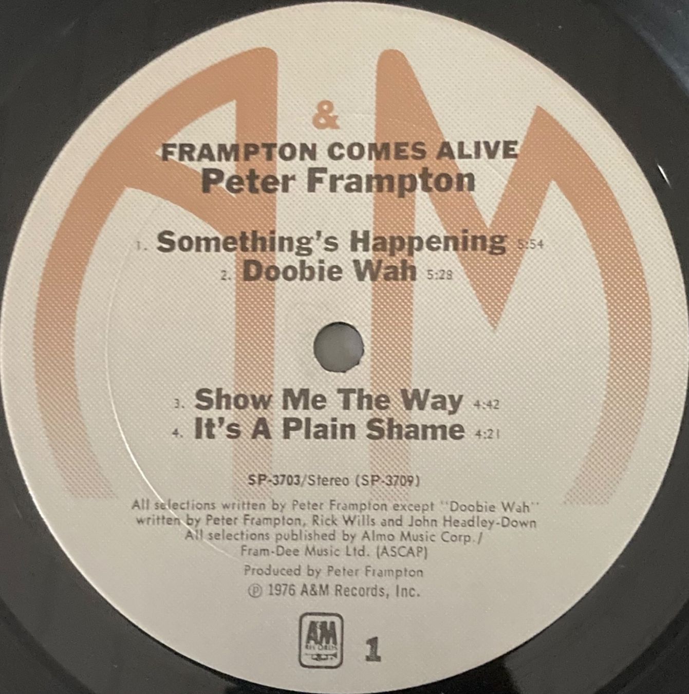 Vinyles: PETER FRAMPTON - FRAMPTON COMES ALIVE! – D'occasion à Poliez-Pittet par Newtown-Records 4