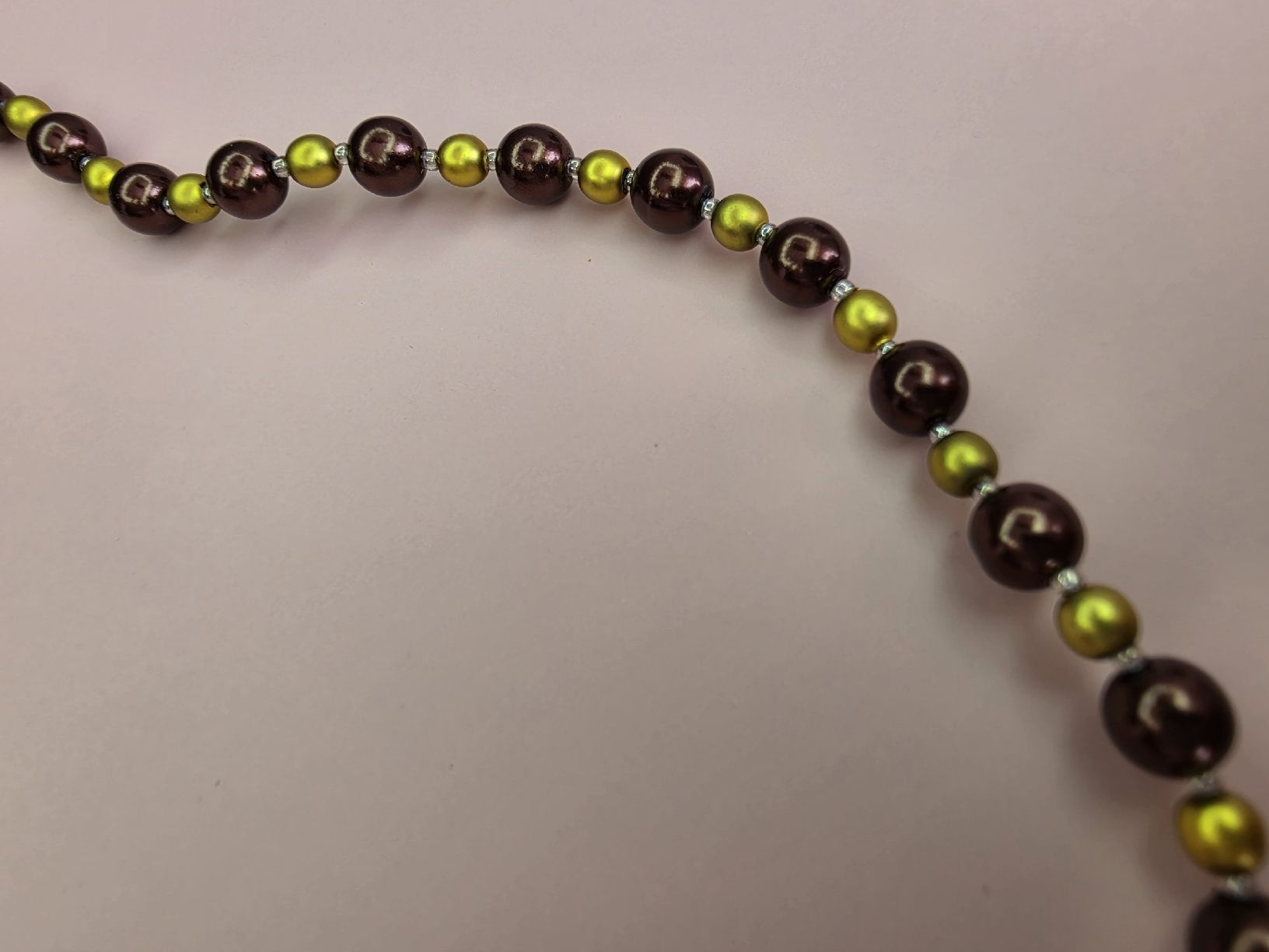 Ketten: Kette Modeschmuck braun sehr schön – Gebraucht aus Bühler von MalinaBrocki 3