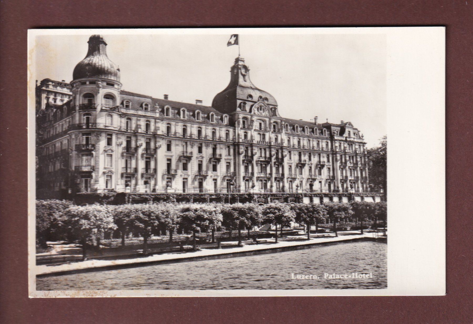 Cartoline postali: LUZERN - Palace-Hôtel – Usato da Pully venduto da nicecards-shop