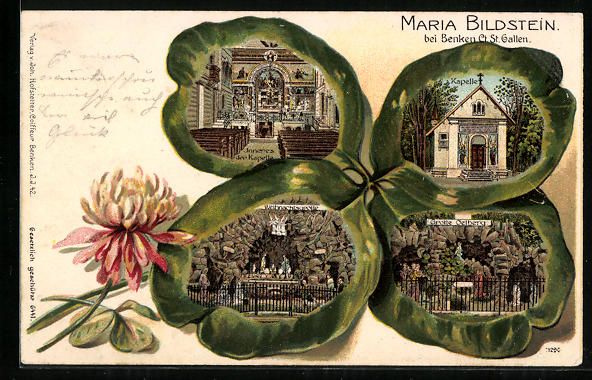 Cartes postales: Passepartout-Lithographie Maria Bildstei – D'occasion à Berlin par bartko-reher