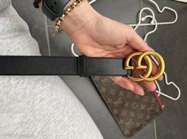 Gucci Gurt Leder 