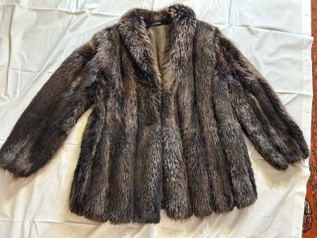 Echter Nutria Pelz Kurzmantel, Top Zustand, Grösse M/L