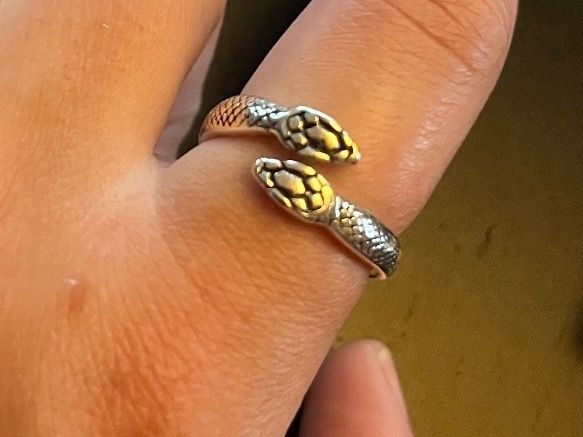 Ringe: Ring Schlange ( one Size) – Neu (gemäss Beschreibung) aus Gams von Mariawicca 1