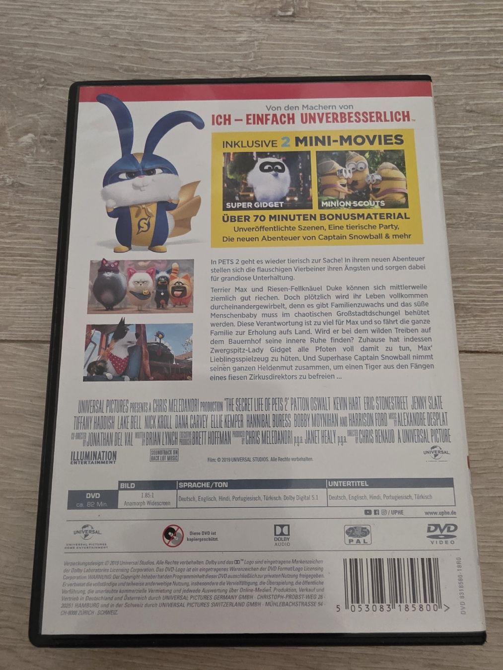 Alle DVDs: Pets 2  – Gebraucht aus Wigoltingen von Zuckerfee84 1