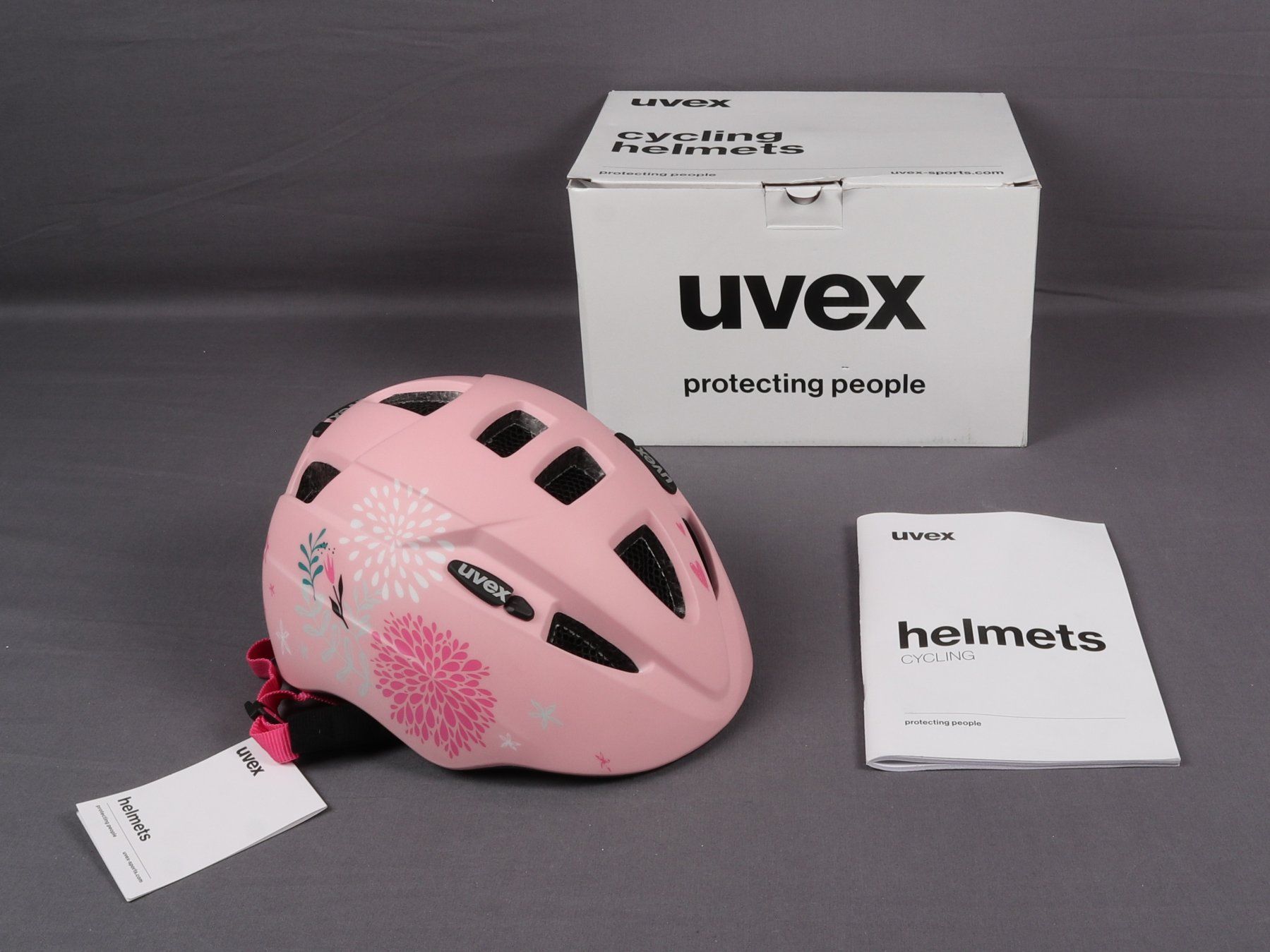 Uvex Caschi: UVEX Velo Kinderhelm – Nuovo (secondo la descrizione) da Steinen venduto da Restwert_Steinen