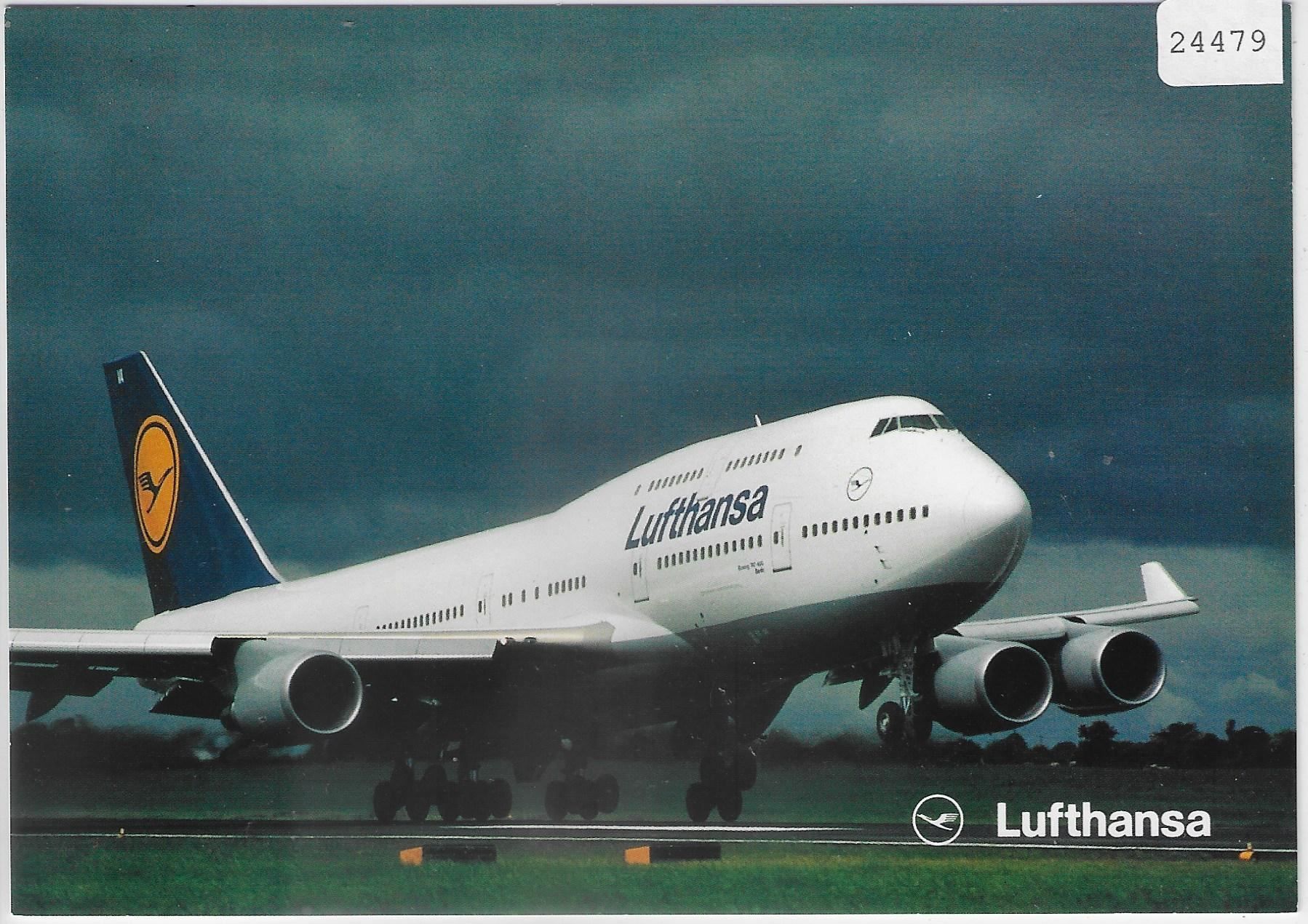 Modellbausätze & Standmodelle: Lufthansa - Boeing 747-400 – Antik aus Ettingen von Kartenplanet