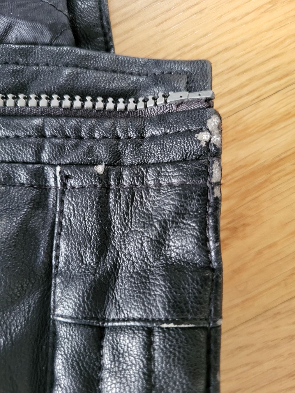 C&A Giacche & Cappotti: Kunstlederjacke Gr 140 – Usato da Zürich venduto da Kagu1 4