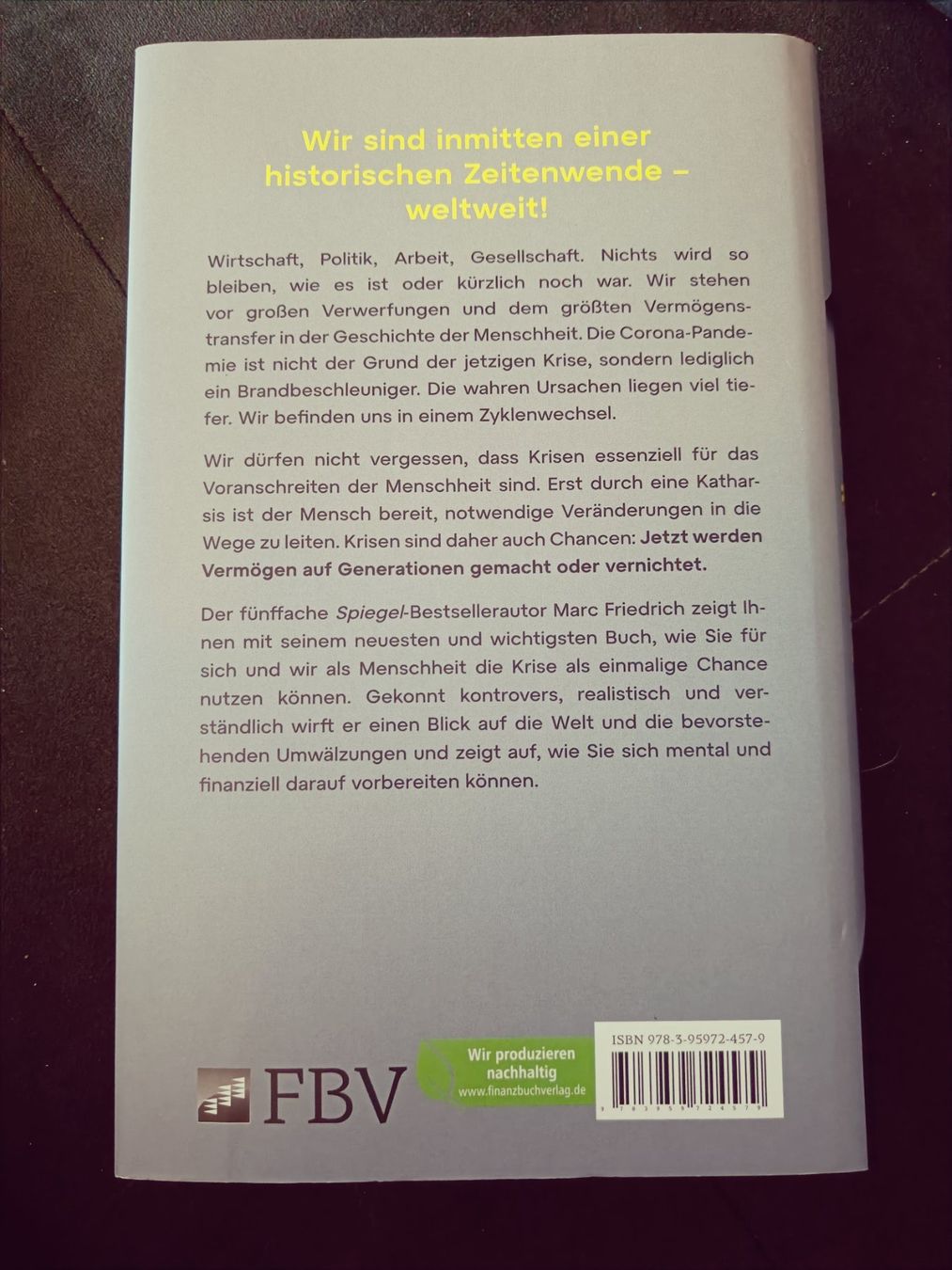 Libri: Die grösste Chance aller Zeiten – Usato da Dietlikon venduto da Dietlikon_Verkauf 1