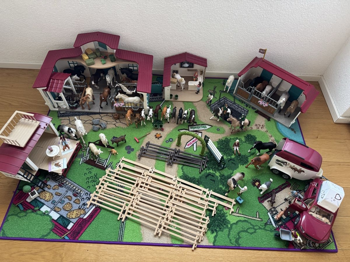 Spielzeuge: Riesen Schleich Set mit Teppich – Neu (gemäss Beschreibung) aus Domat/Ems von ali_8zpw