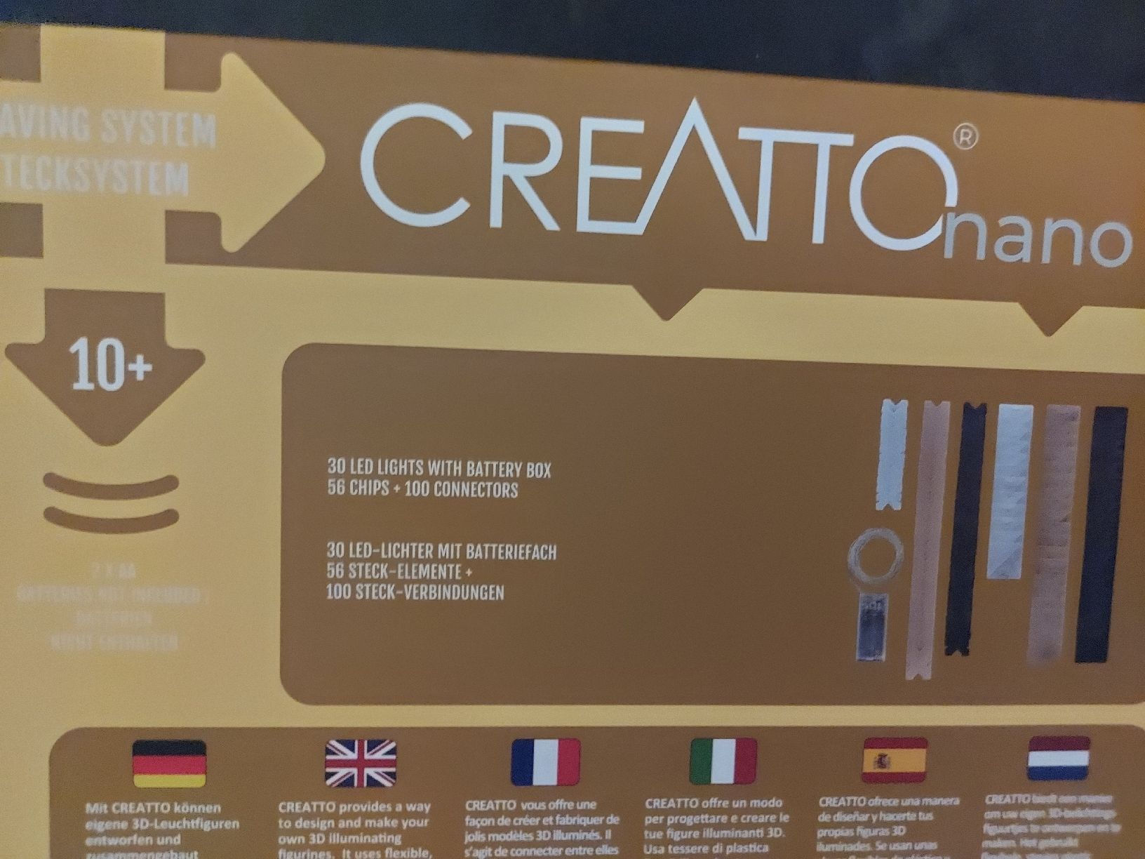 Kit di costruzioni: CREATO nano 4in1 Hunde Bauset mit LEDs NEU – Nuovo e nell'imballaggio originale da Altishofen venduto da tammy05 2