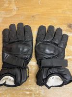 Handschuhe schwarz Grösse M Leder Kevlar guter Zustand