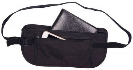 Bauchtasche / Gürteltasche flach schwarz