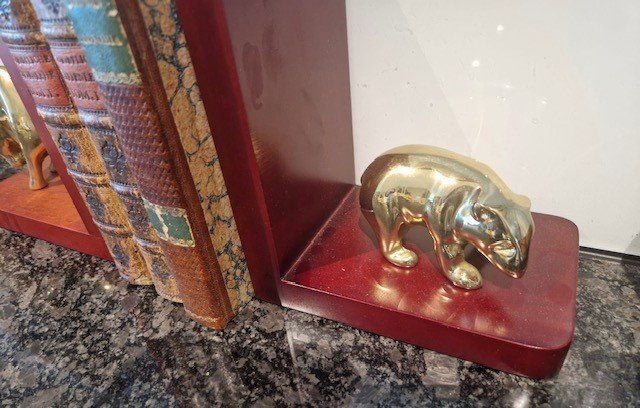 Altro in Decorazioni & Accessori: Edle Bücherstützen "BULL & BEAR – Usato da Gersau venduto da pandabear01 4