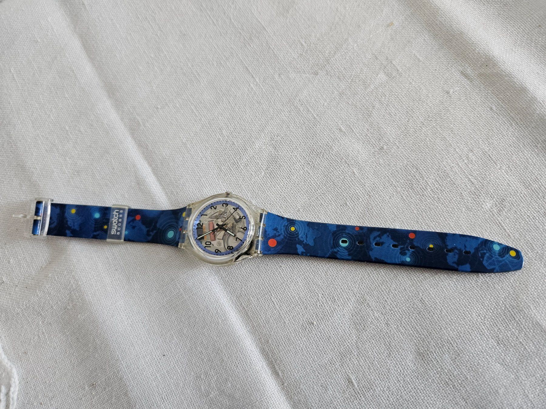 Swatch Uhren: Swatch Access Uhr mit transparentem Gehäuse – Neu (gemäss Beschreibung) aus Untervaz von FullFlap777 1