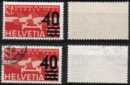 1937 POSTA AEREA 40/90 Rp rot/gelbrosa SBK F25 **MNH + Gst.‪