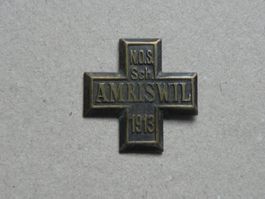 Abzeichen NOS Schwingfest Schwingen Amriswil TG 1913