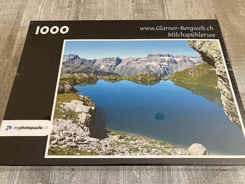 Puzzle: Puzzle vom Milchspühlersee (GL) – Nuovo e nell'imballaggio originale da Schwändi GL venduto da Blacklife 1