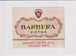 Etikette - Barbera Extra /bd