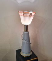 Tischlampe Glas  70er Jahre