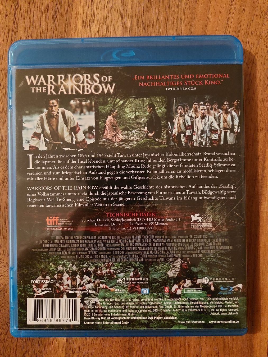 Alle DVDs: Blu Ray - Warriors of the Rainbow – Gebraucht aus Rheinfelden von FilmAuktion 1
