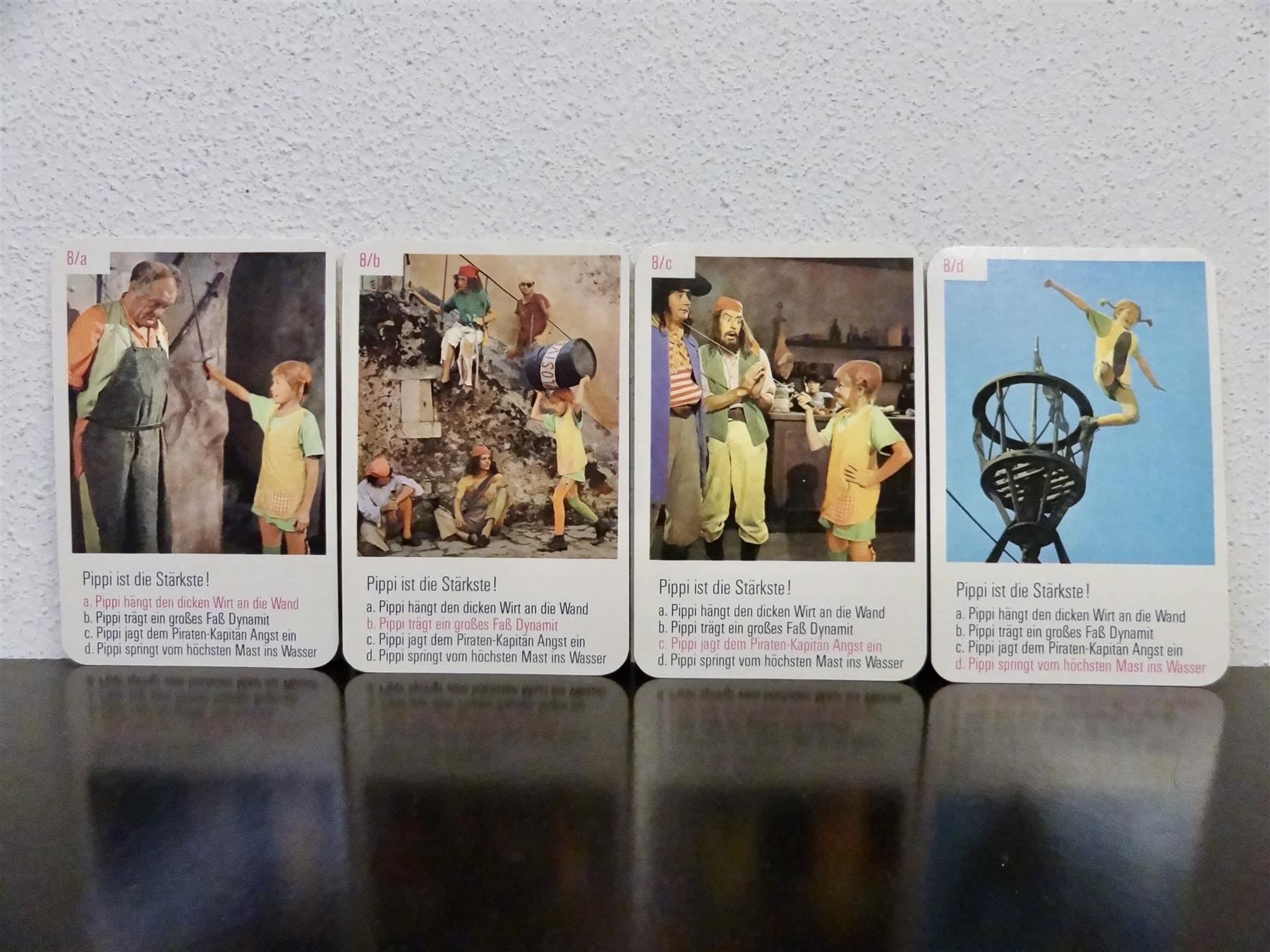 Ravensburger Giochi: schönes altes Quartett PIPPI LANGSTRUMPF – Usato da Kerzers venduto da wisaundso 8