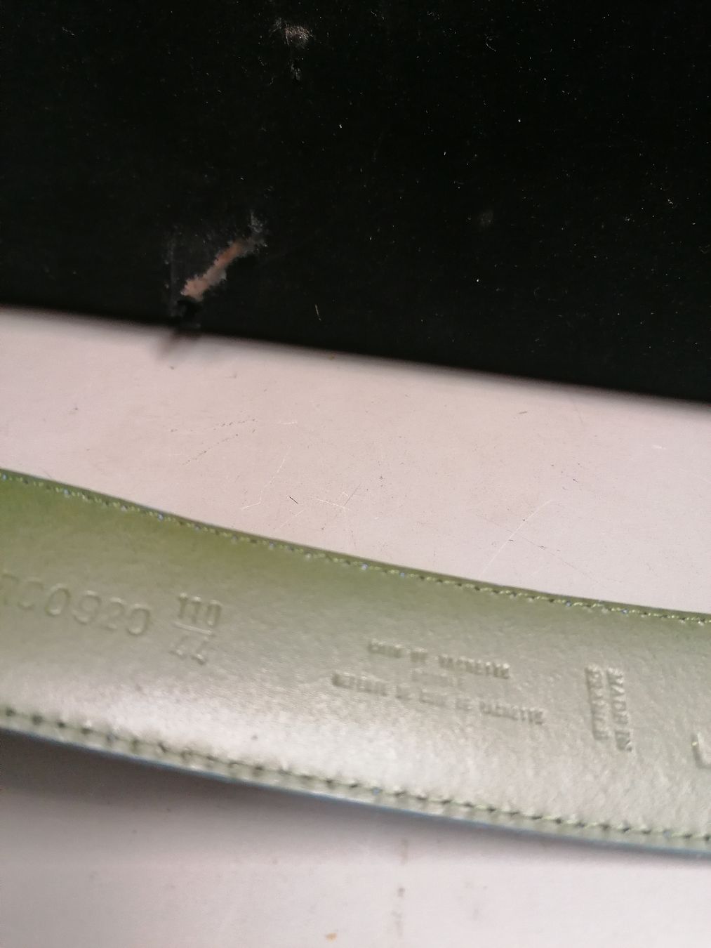 Gürtel: CEINTURE LACOSTE 110/44 – Gebraucht aus Genève von Leboucheoreilles 5