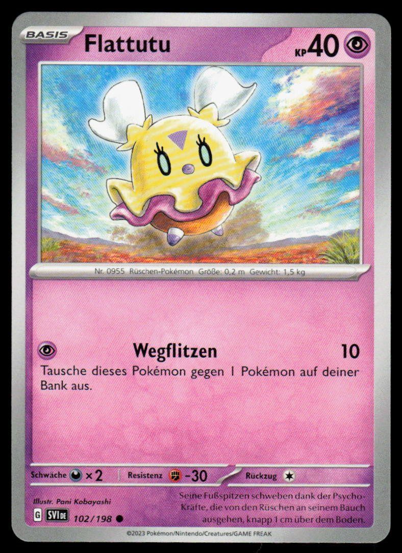 Pokémon Carte collezionabili: Pokemon Flattutu 102/198 – Usato da Herisau venduto da Pokemon2025
