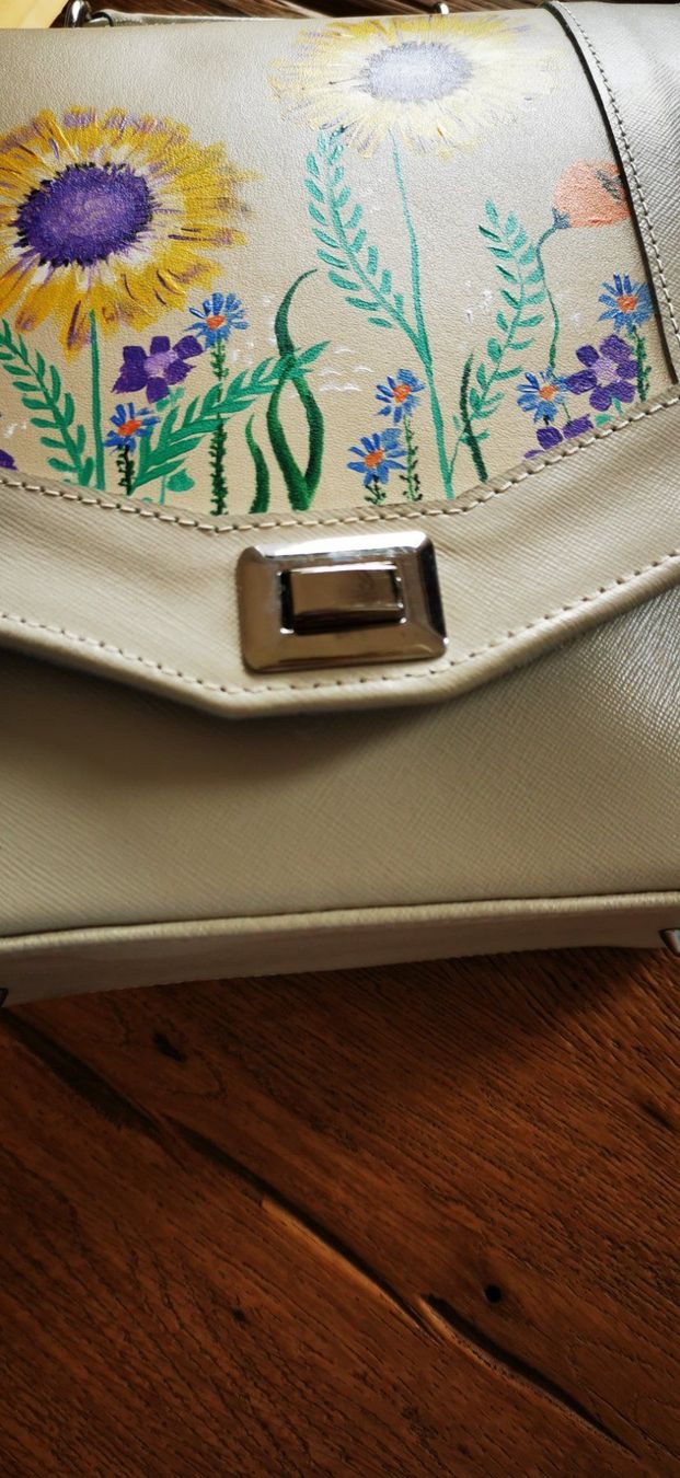Borse da donna: Tasche Unikat mit Malerei – Usato da Bern venduto da lore_frand 7