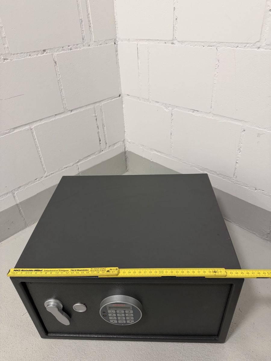 Coffre-fort: Tresor Valorit mit Zahlencode und Ablagefach grau gebraucht – D'occasion à Liestal par forty-four_shop 4