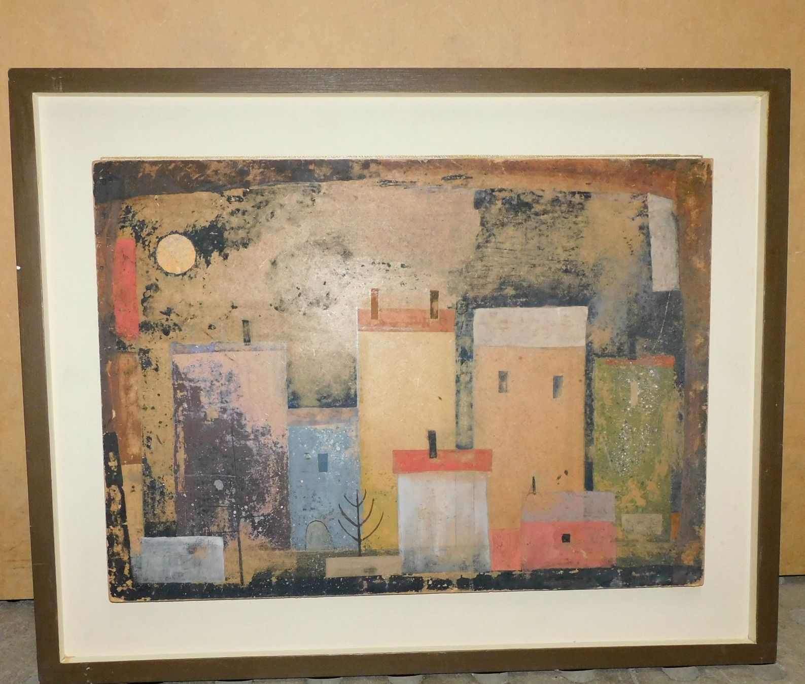 Dipinti: Kunst Gemälde Tempera ca 50er jahre – Usato da Sursee venduto da 76 2