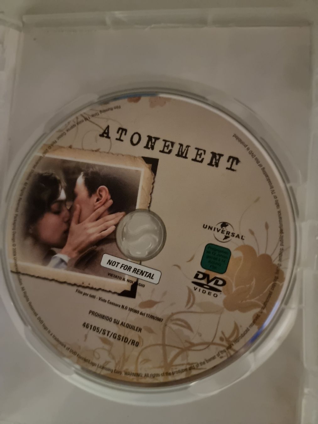 Tutti i DVDs: ABBITTE nach dem Buch von Ian McEwan  DVD – Usato da Zofingen venduto da Tinpan 1