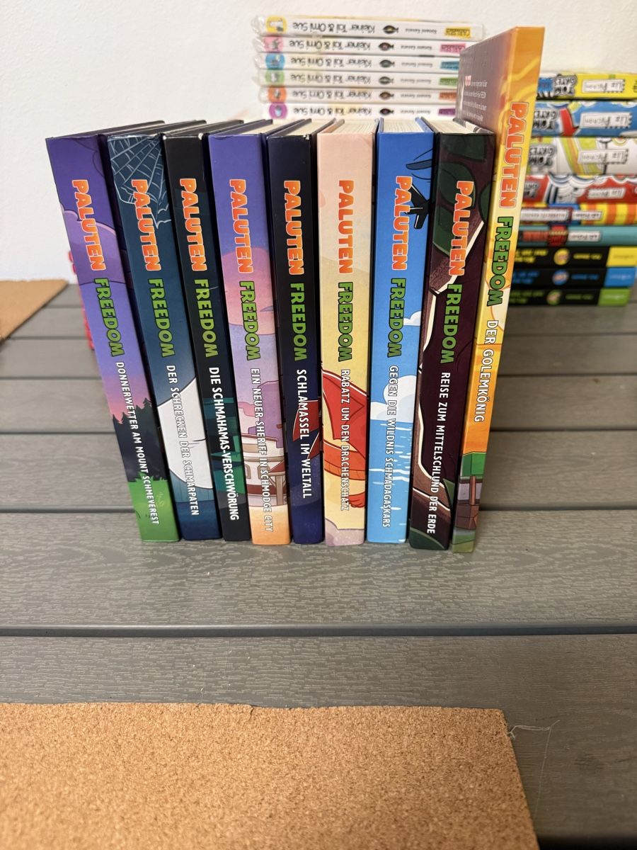 Bücher: 9 Paluten Bücher – Gebraucht aus Reinach BL von ran_28bp