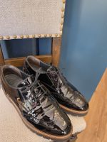 Paul Green Schnürschuhe Lackleder 39