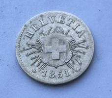 1851 5 Rappen vz+ *RAR*