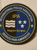 Polizei Argau IPA International Polizei pvc Klett neu