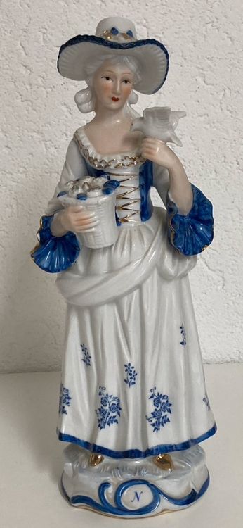 Puppenhaus Mädchen Puppe Porzellan Poseable Rosa Kleid 1:12 Maßstab