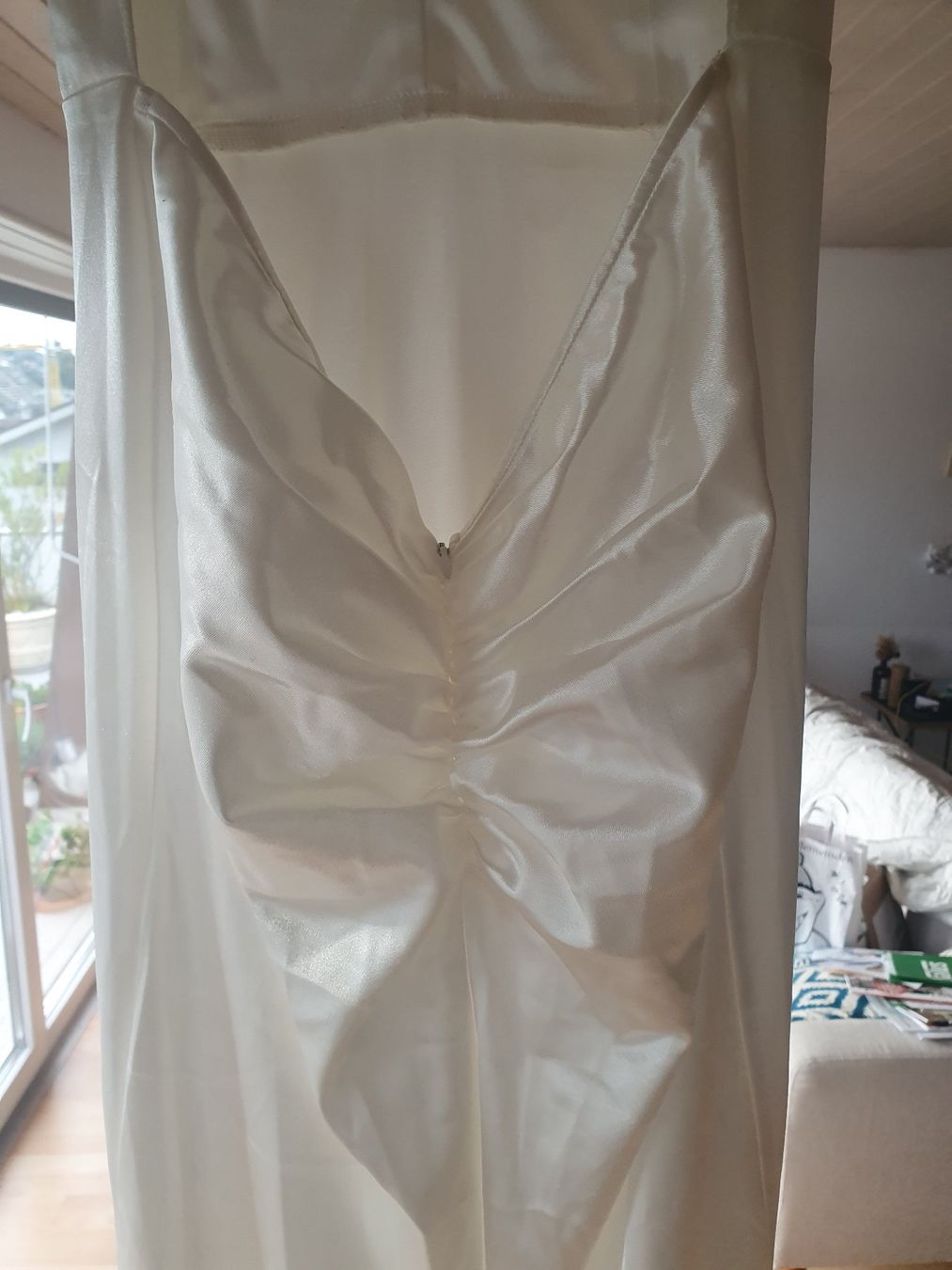 Vestiti: Weisses Brautkleid, Grösse L – Nuovo (secondo la descrizione) da Küssnacht am Rigi venduto da christianbueeler 8