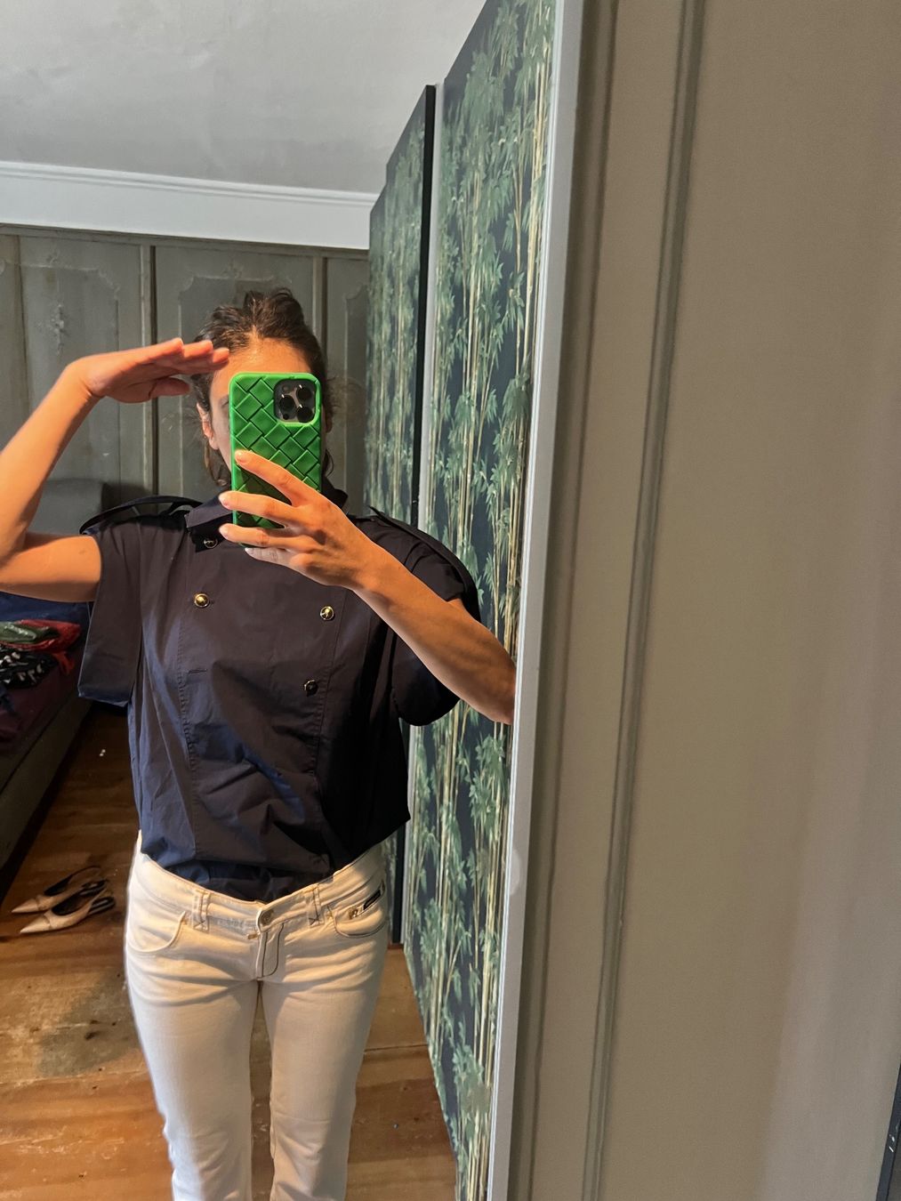 Blusen: Alberta Ferretti -Blusenshirt mit Knöpfen – Gebraucht aus Zürich von sil_wx77 1